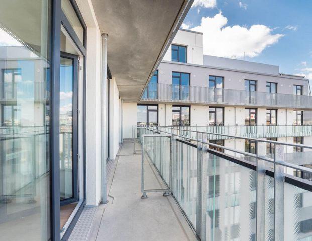 Voll möbliert und in bester Lage - Stilvoll eingerichtetes 1-Zimmer-Apartment im elevon! - Photo 1