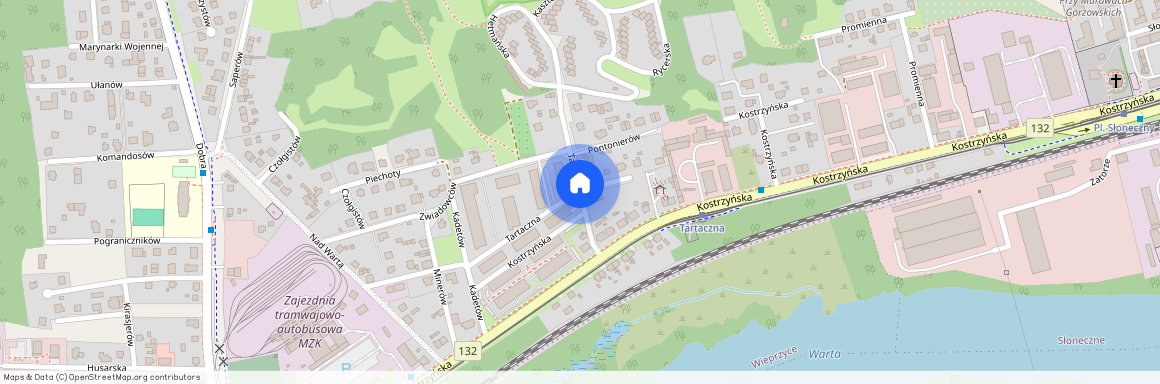 Gorzów Wielkopolski, brak dzielnicy, Tartaczna