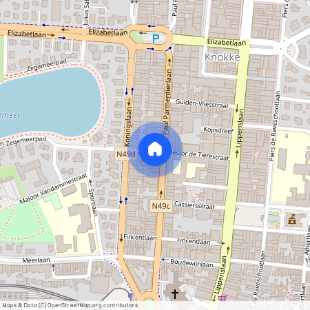 Nestor de Tierestraat 11, 8300 Knokke-Heist