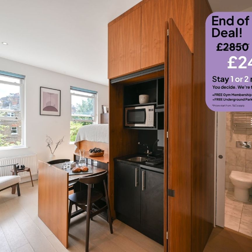 Studio Flat, Dennington Park Road, NW6 - Photo 1