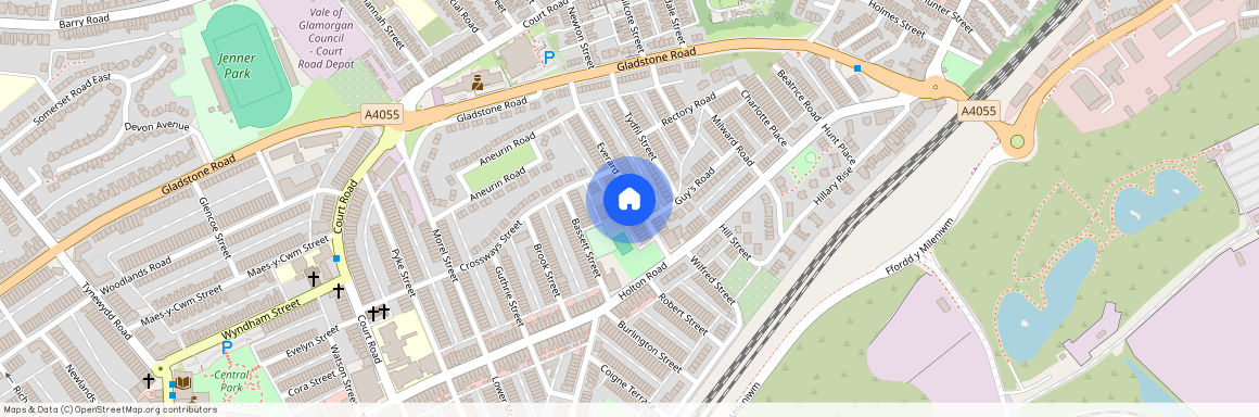Everard Street, Barry, CF63