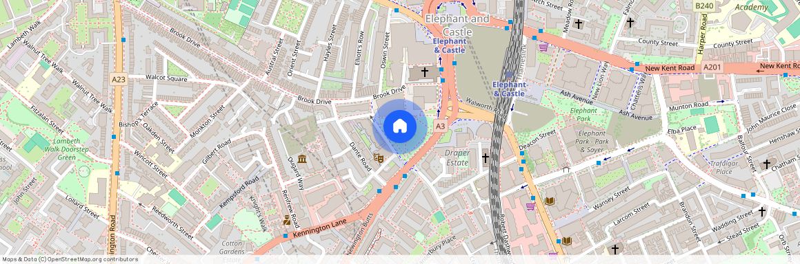 Walworth Road, Elephant & Castle, London, SE1