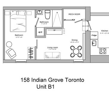 For Lease - 158 Indian Grove Unit# Unit B1, Toronto, Ontario - Photo 6