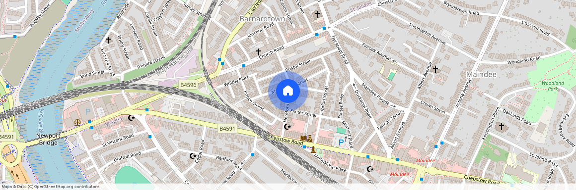 Hereford Street, Newport, South Wales, NP19