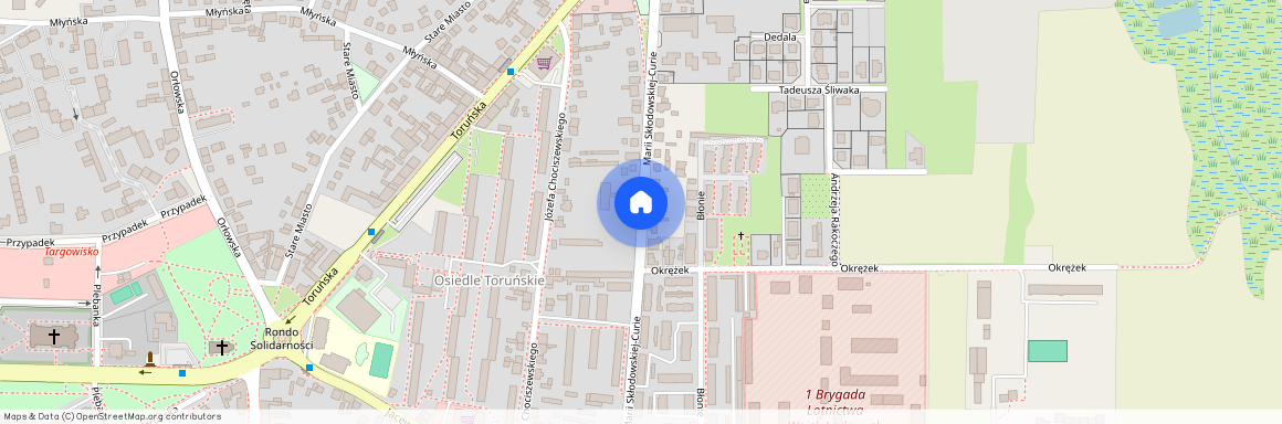 ul. Marii Curie-Skłodowskiej, Inowrocław, inowrocławski, kujawsko-pomorskie