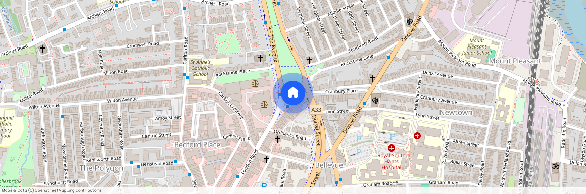 |Ref: R154104|, College Place, Southampton, SO15 2FE, Southampton 2Fe