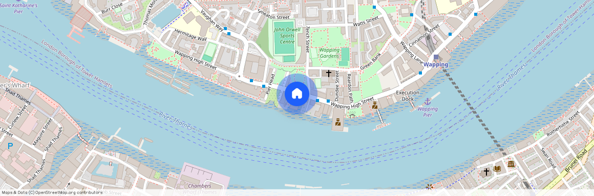 Wapping High Street, Olivers Wharf E1W