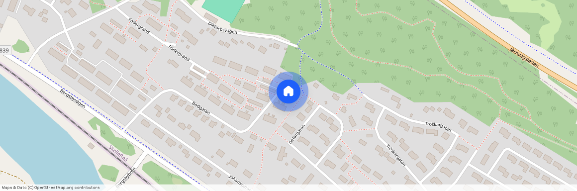 Bodgatan 81, 931 53 Skellefteå, Vasterbotten