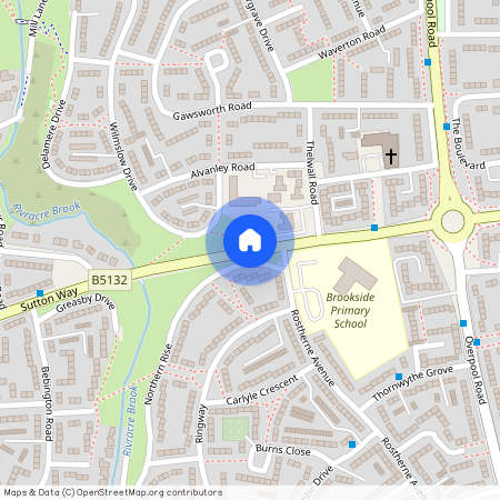 Sutton Way, Great Sutton, Ellesmere Port, Cheshire. CH66