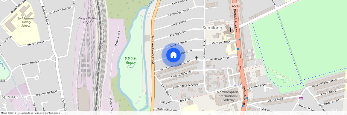 Salisbury Street, NORTHAMPTON