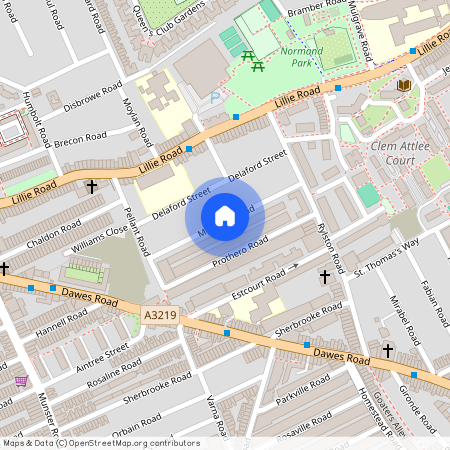 England London West Kensington Mendora Road, London SW6 7NB, United Kingdom