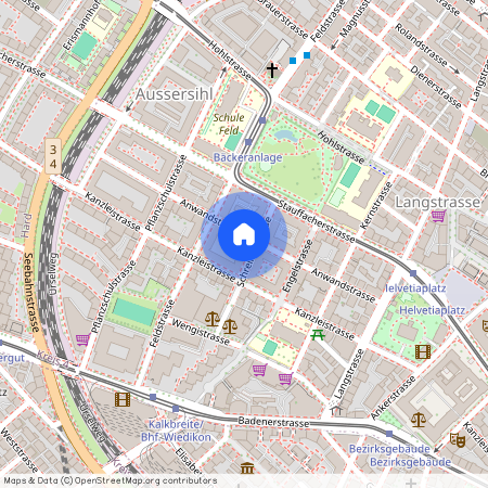 8004, Zürich, Anwandstrasse, 45