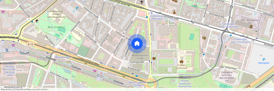Netanel-Weil-Str. 2/4 Karlsruhe Oststadt Baden-Württemberg 76131