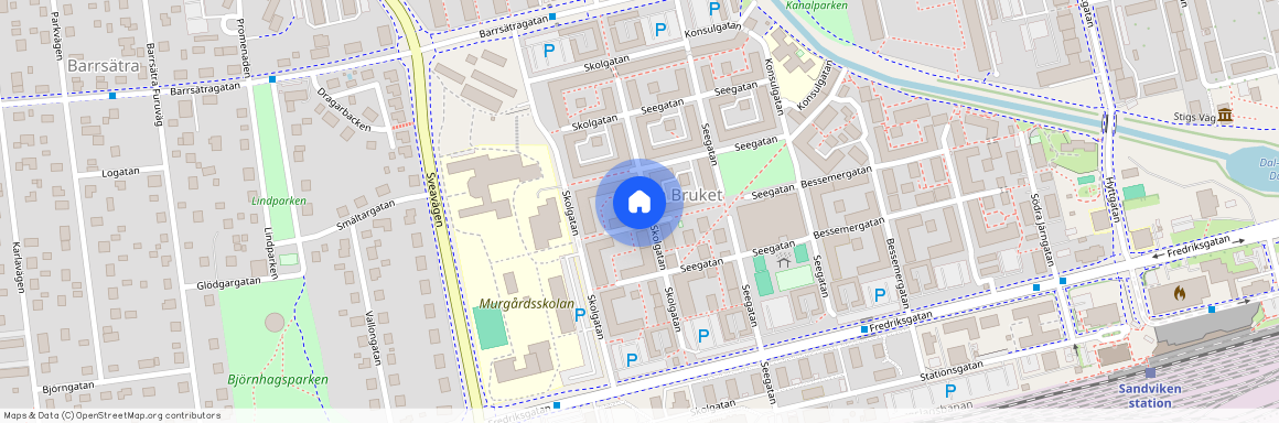 Nya Bruket, Sandviken, Gävleborg, Skolgatan 6 H