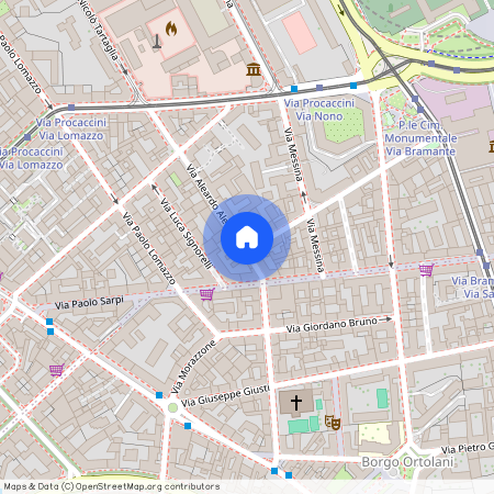 Via Aristotile Fioravanti 38, 20154 Milan MI, Italy
