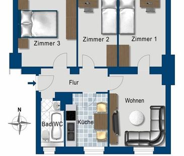 Nachmieter gesucht! - Photo 1