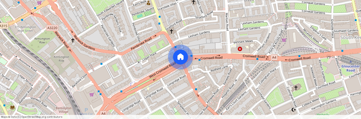 Cromwell Road, Earls Court, London