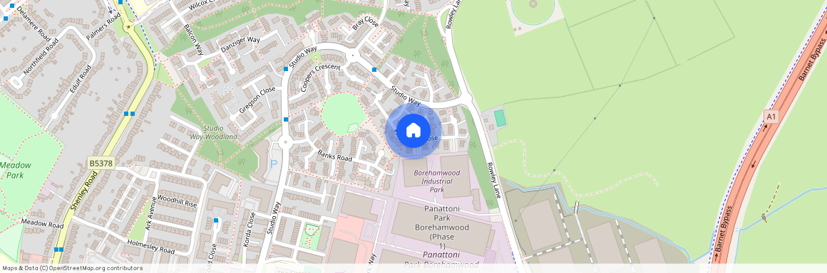 Pinewood Close, Borehamwood, Hertfordshire, WD6 5NU