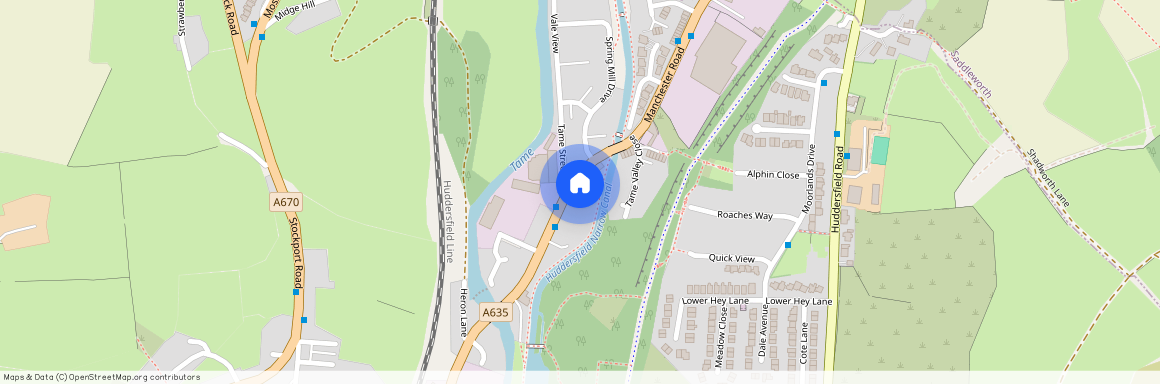 Manchester Road, Mossley, Ashton-Under-Lyne
