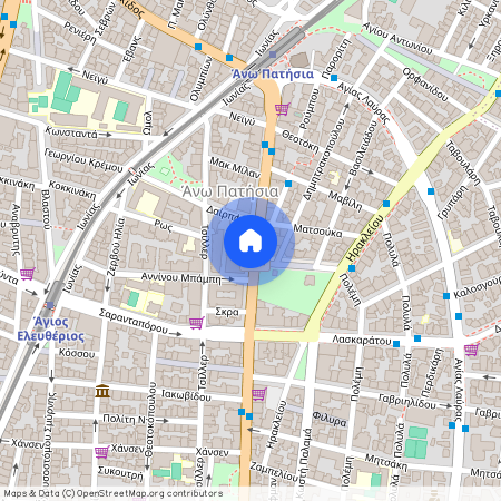 Κυπριάδου - Άνω Πατήσια, Άνω Πατήσια, Αθήνα