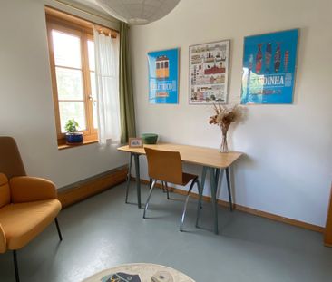 Charismatic 3-room apartment with idyllic garden and natural idyll ... - Photo 1