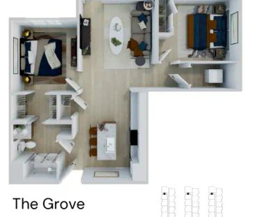 East Pine Apartments — The Grove - 2 Bedroom - Photo 5