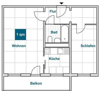 Mitten drin statt nur dabei: individuelle 2-Zimmer-Wohnung (WBS) - Photo 2