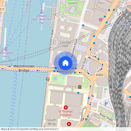 County Hall, Waterloo, SE1