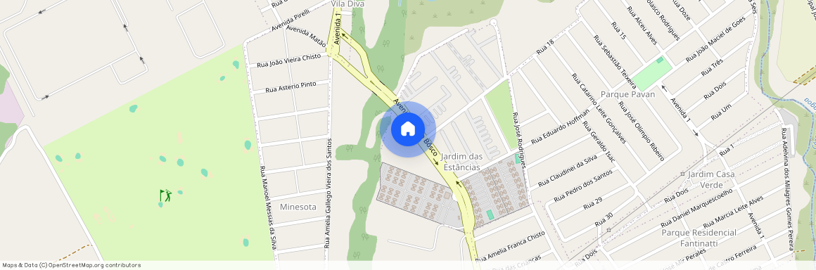 Avenida Emílio Bôsco, 3395, Parque Yolanda (Nova Veneza), Sumaré, São Paulo, 13179515