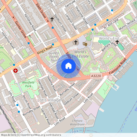 Edith Grove, SW10, London