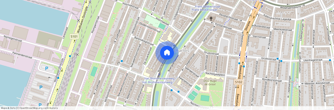 Oud Charlois, 3082 KL, Boergoensevliet, Rotterdam