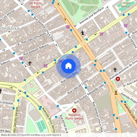Cidade Baixa, -, Rua General Lima e Silva, 1199 - Porto Alegre - RS