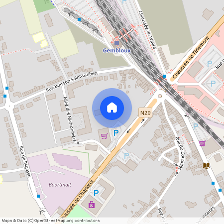 Chaussée de Charleroi, 26, N1, 5030, Gembloux
