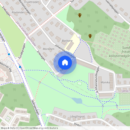 Flystagränd, Spånga