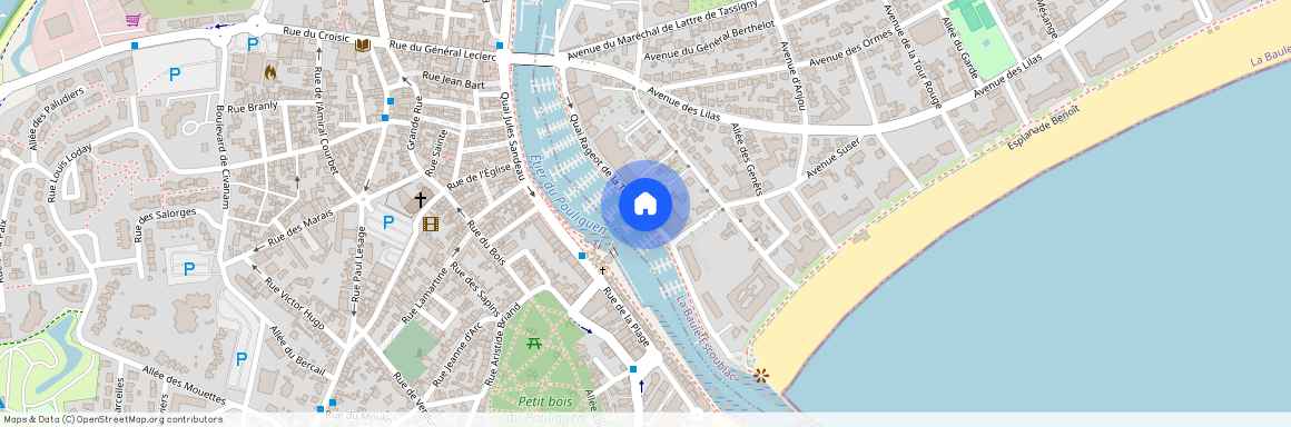 Quai Rageot de la Touche, La Baule-Escoublac