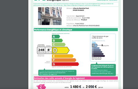 T4 en colocation centre ville de Roubaix - Photo 3