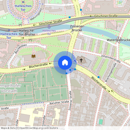 Blücherstraße, 10961 Berlin-Bezirk Friedrichshain-Kreuzberg, Germany