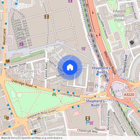 Bourbon Lane, Shepherd's Bush, London, W12