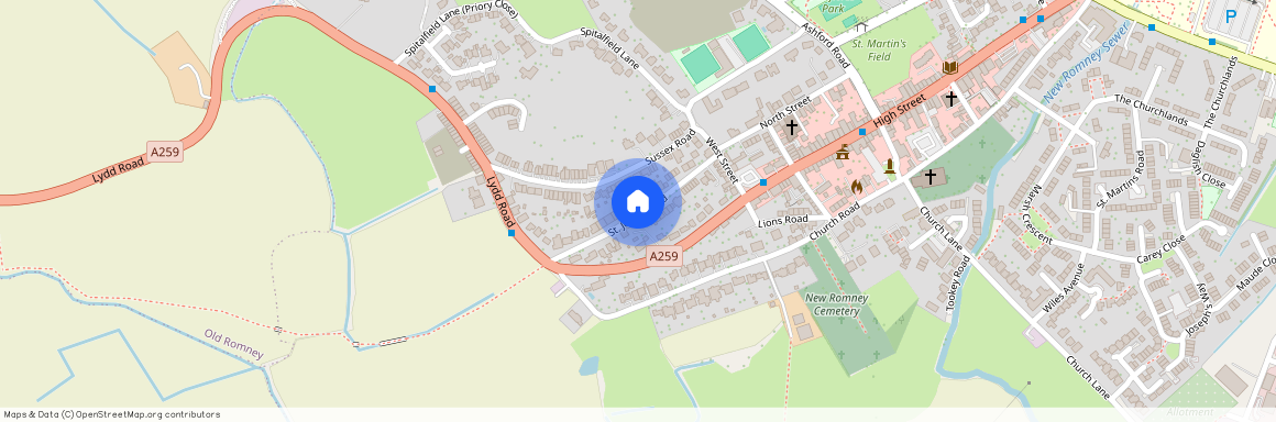 3 Blue House Cottages, 2 Langton Close, TN28 8EN