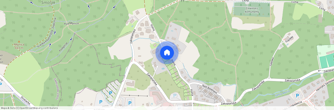 ul. Polna, Świeradów-Zdrój, lubański, dolnośląskie