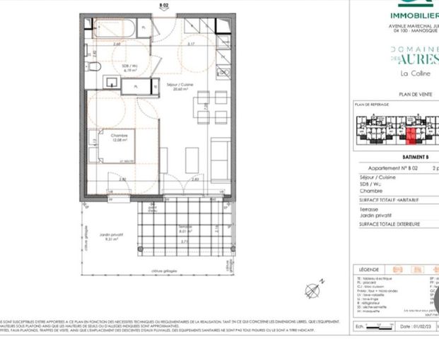 location Appartement T2 DE 38.87m² À MANOSQUE - Photo 1