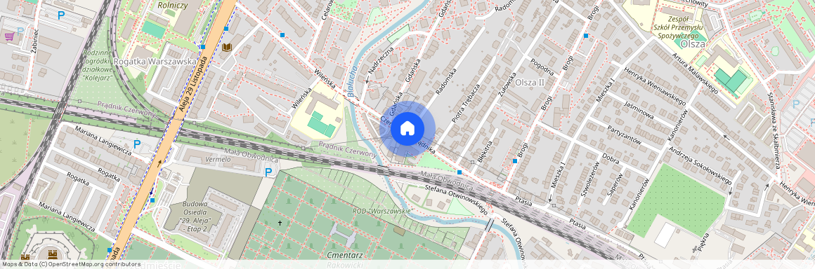 Czerwonego Prądnika, Kraków-Śródmieście, Kraków