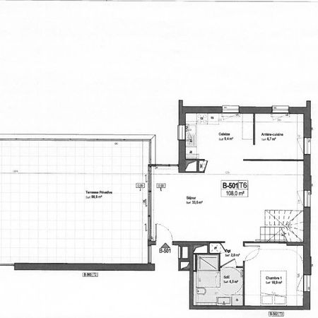 Appartement T6 à louer - 108 m² - Photo 3