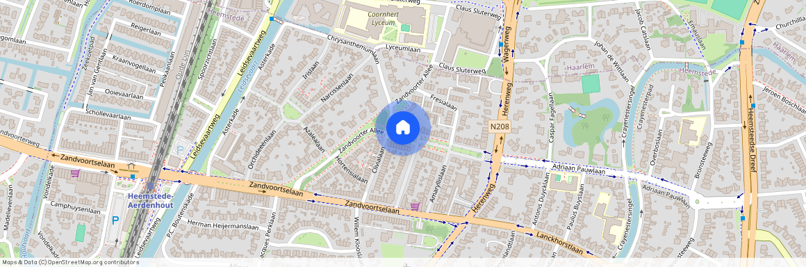 Zandvoortselaan en Berkenrode en omgeving, 2106 CB, Laan van Rozenburg, Heemstede