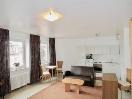 Sofort bezugsfrei: Helle, möblierte 1-Zimmer-Wohnung mit Fernblic - Photo 3