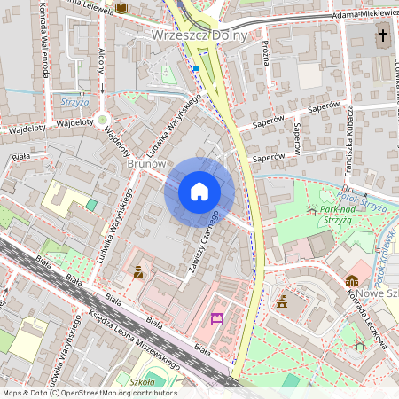 ul. Danusi, Wrzeszcz Dolny, Gdańsk, pomorskie