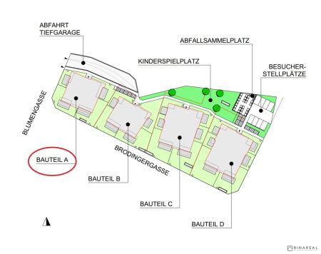 Blumengasse - 2 Zimmer Wohnung mit Terrasse | 2.OG = DG | Neubau - Erstbezug | Klimaanlage - Foto 2