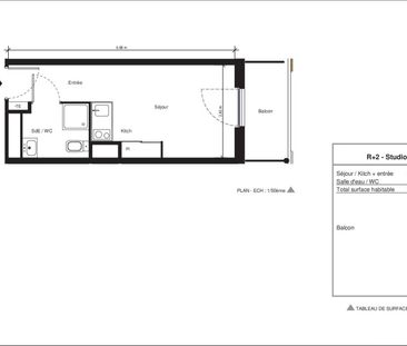 Location Appartement 1 pièce 18m² NIMES 30000 - Photo 3