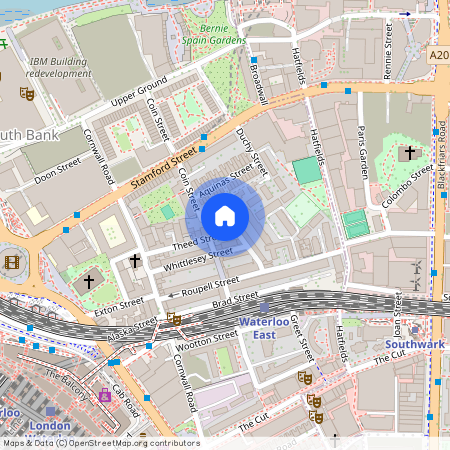 Stamford Street, Waterloo, London, SE1
