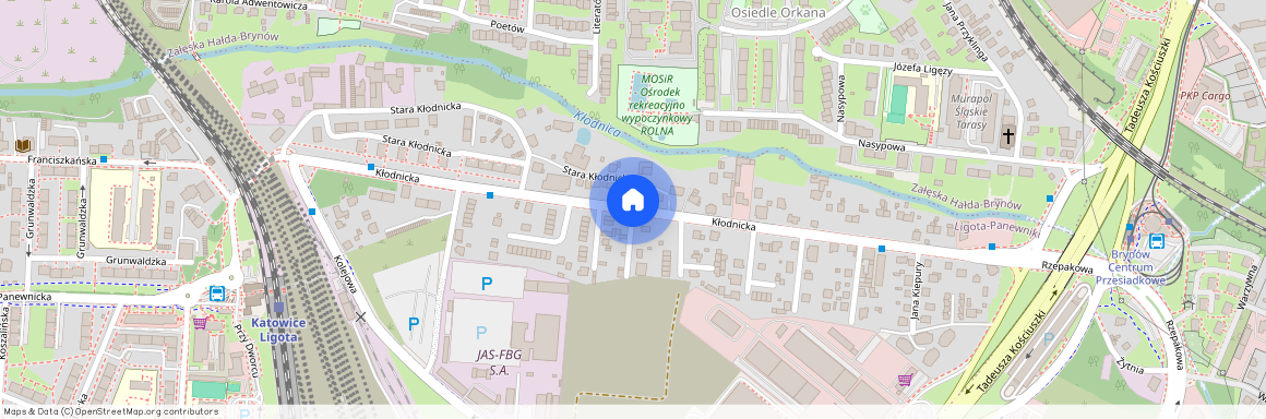 ul. Kłodnicka, Ligota-Panewniki, Katowice, śląskie